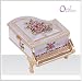 Jewelry Trinket Box with Crystal - Piano Design