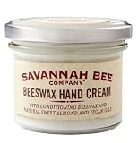 Savannah Bee Company Beeswax Hand Cream Jar, 3.4-Ounce