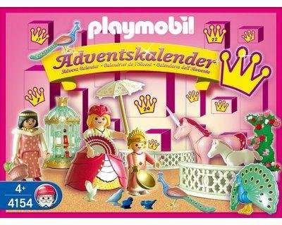 Childrens Toyshop  Toys : Playmobil Christmas 4154: Advent Calendar - Princess & Unicorn Paradise