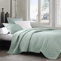 Echo Diamond Geo Standard Sham, Aqua