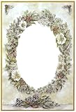 Winter Scene with Oval Mirror