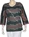 Cotton Shirts Womens Long Sleeve Top Blouse Block Print Hand Embroidery Size XL (tsht059)