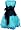Turquoise/Black