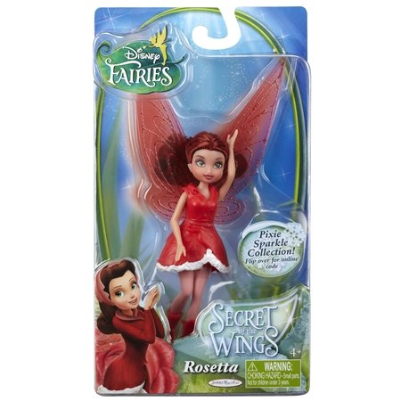 Disney Fairies Secret of the Wings Pixie Sparkle Collection Action Figure Rosetta