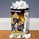 Boston Bruins 2011 NHL Stanley Cup Champions Player Wastebasket