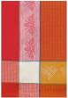 Waffle Weave 100% Cotton Honeybee Orange Dishtowel 18" X 28" Set / 6