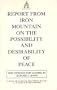 Report from Iron Mountain on the Possibility and Desirability of Peace