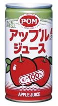 (お徳用ボックス) ポン アップルジュース100%190g缶&times;30本