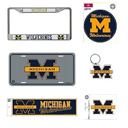 Michigan Wolverines NCAA Car Combo Pack by Rico Industries