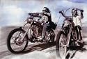 Easy Rider (On Motorcycles) Movie Poster Print - 11" X 17"