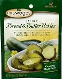 Mrs. Wages Bread and Butter Refrigerator Pickle Mix, 12 - 1.9-Ounce Pouches