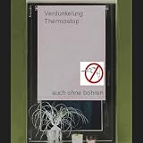 Klemmfix Verdunkelungsrollo , Rollo , Thermoschutz , beige , 140 cm x 175 cm mit Kettenzug