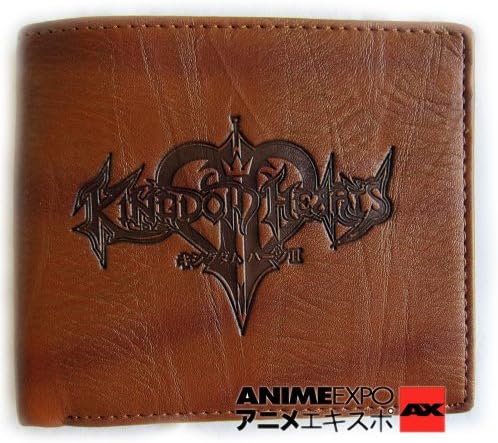 Kingdom Hearts tan bi-fold wallet by Anime Expo