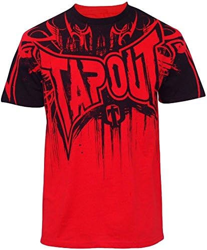 Tapout Dark Dream Premium Adult T-shirt (XX-Large, Red)