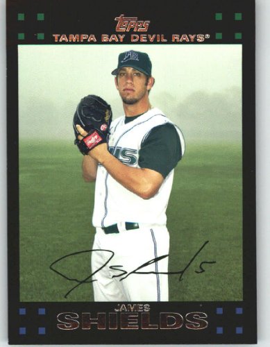 2007 Topps #399 James Shields - Tampa Bay Devil Rays (Baseball Cards)