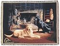 Black and Yellow Labs Labrador Retriever Tapestry Throw Blanket by Ducks Unlimited