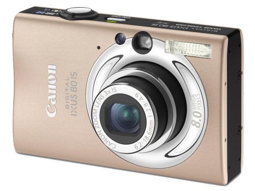City Travel Guides Discounted  Kamera & Foto : Canon Digital IXUS 80 IS Digitalkamera (8 Megapixel, 3-fach opt. Zoom, 2,5" Display, Bildstabilisator) caramel