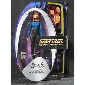 Click here to buy Diamond Select Toys Star Trek The Next Generation Series 4 Action Figure Dr. Beverly Crusher [Season 7] by  Diamond Select Toys .