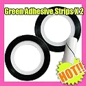 2 Green Nail Art Strip Striping Tape Tool Design 077