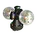Double boule à facettes - Motorisée à leds - 230V