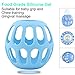 Kinps® High temperature resistant & organic material & Anti-drop and Anti-explosion Baby Bottle Holder baby Nursing Bottle Protector (Large, Blue)