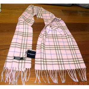 Authentic Burberry Pink Candy Scarf or Shawl