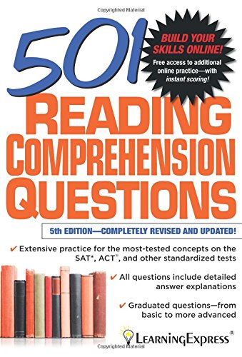 501 reading comprehension questions 501 series