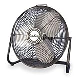 Air King 9212 Industrial Grade High Velocity Pivoting Floor Fan, 12 inch