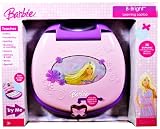 Oregon Scientific Year 2007 Barbie Series Learning Laptop : B-BRIGHT with 20 Learning Activities (10 English and 10 Spanish) Plus Games and Activities that Teaches Letter, Vocabulary, Spelling, Numbers and Counting, Music, Shapes, Memory and Logic