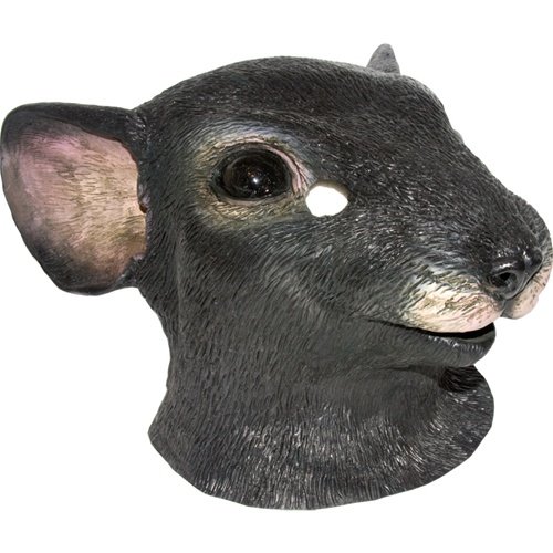 Realistic Mouse Mask : Full Face Rubber Latex Costume Mask