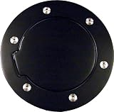 CSI C4094B Black Powdercoat Fuel Door