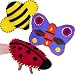 Crawling Critters Hand Puppets
