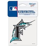 Florida Marlins 4x4 Die Cut Decal