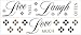 RoomMates RMK1396SCS Live Love Laugh Peel and Stick Wall Decal
