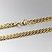 Sankuwen Fashion MEN Stainless Steel Gold Curb Link Chain Necklace