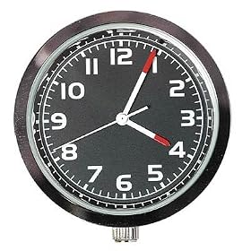 SPOTONS CLOCK, BLACK, WATER RESISTANT by Formation Design