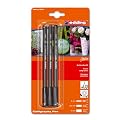 edding 1255 Calligraphy Pen Pack of 3 - Black
