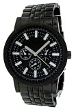 FMD Black Stainless Steel Mens Watch FMDM254