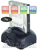 S35DC eSATA & USB2.0 Docking Station 3.5 & 2.5 SATA Hard Drive w/ e-SATA Adapter Bracket
