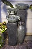Three Tier Bowls With Urn Fountain - 37.5