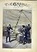 1878 War-Fare Aerial Battery Naval Navy Ship Old Print