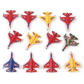 Kids Authority Plastic Pull Back Air Planes -3 to 4 - 1 Dozen Assorted from Toy RC Airplanes