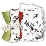 Trend Lab Dr. Seuss Cat in the Hat Bottle Bag and Burp Cloth Set