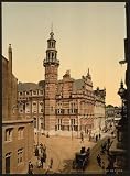 The town hall, Hague, Holland wall sized print (photochrom)
photochrome measured in inches 8x10