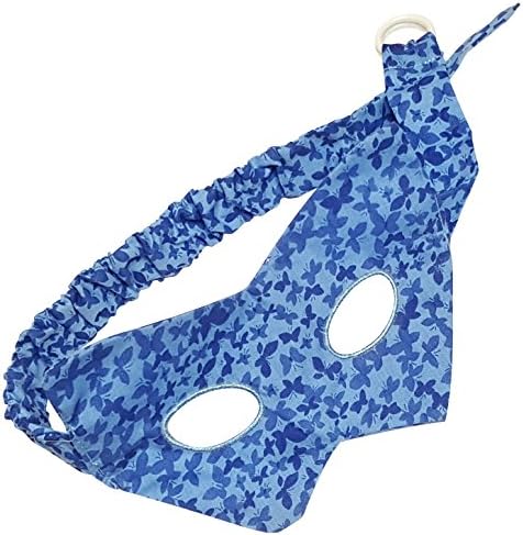 Pinata Filler Gifts 50 Mascarade Masks With Adjustable Great Quality Stretchable Strap (Blue)
