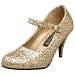Funtasma by Pleaser Women's Halloween GLINDA-50G,Gold Glitter,6 M