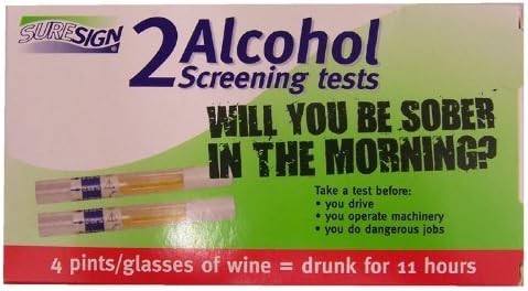 Alcohol Screening Home Breathalyser Test by SureSign