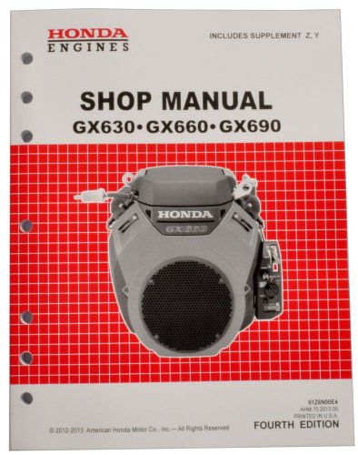 Honda GX630 GX660 GX690 Engine Service Repair Shop Manual