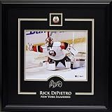 Frameworth New York Islanders Rick DiPietro Laser Etched Framed 8x10 Photo