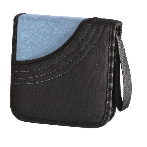 Hama CD Tasche Dynamic 32 schwarz/blau Preisvergleich